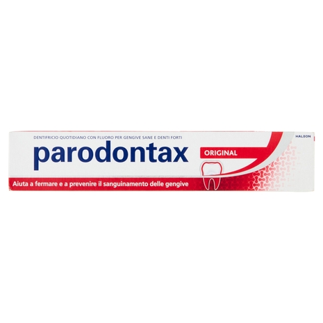 Parodontax Original Dentifricio quotidiano con fluoro per gengive più sane e denti forti 75 ml